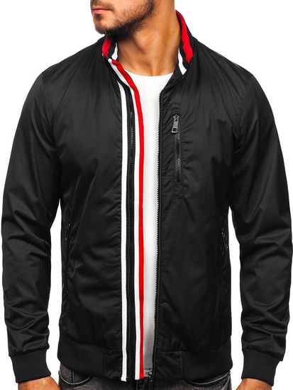 Мъжко преходно яке черно Bolf K01