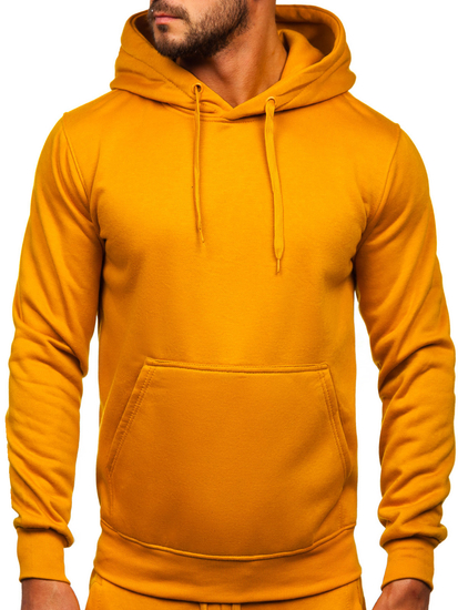 Камел анцуг мъжки с качулка Bolf D003