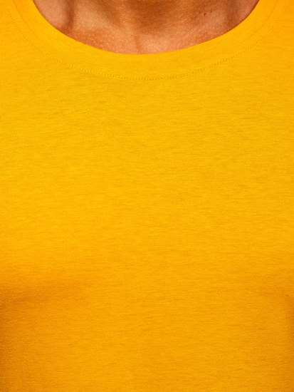 Тениска мъжка без принт камел Bolf 2005