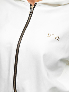 Бял дамски спортен комплект Bolf 2062