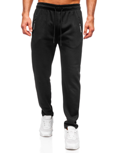 Черен мъжки голям спортен панталон Bolf JX6506