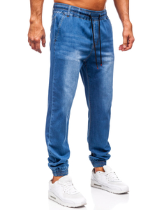 Мъжки сини дънкови панталони Bolf 8153
