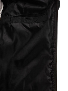 Мъжко преходно яке тип бомбър черно Bolf AK76-A