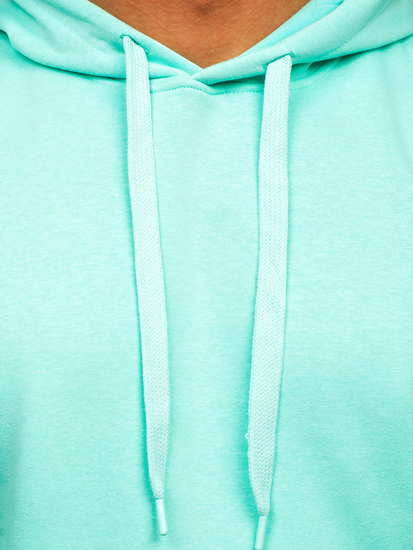 Ментов мъжки суитшърт с качулка и джоб кенгуру Bolf 1004