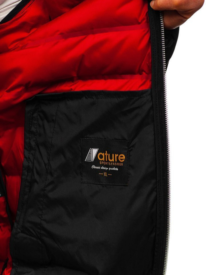 Мъжко преходно яке черно Bolf 5332