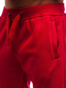 Мъжки джогъри в цвят бордо Bolf XW01