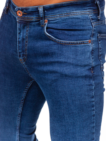 Тъмносини мъжки дънки regular fit Bolf 1122