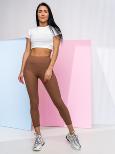 Кафяв дамски клин Bolf W7903