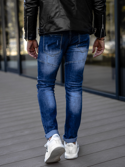 Сини мъжки дънки regular fit Bolf MP0050B