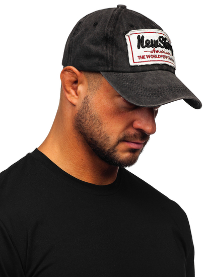 Сива шапка с козирка  Bolf CZ59