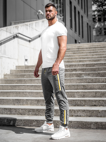 Антрацитни мъжки спортни джогъри Bolf K10336A