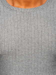 Сив мъжки пуловер Bolf S8523