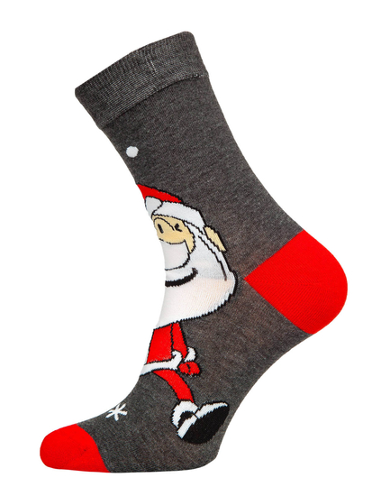 Празнични мъжки чорапи multikolor-2 Bolf M898-7P-1  7 PACK