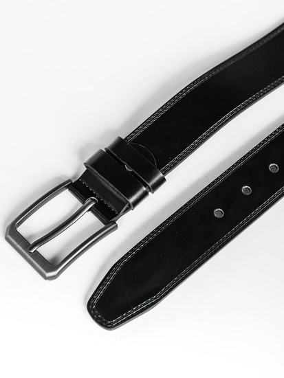 Мъжки кожен колан черен Bolf 831-1