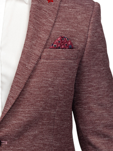 Ежедневно бордо мъжко сако Bolf 012