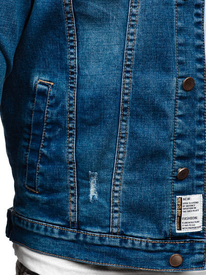 Синьо мъжко дънково яке Bolf MJ500B