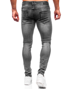 Черни мъжки дънки regular fit Bolf MP019G