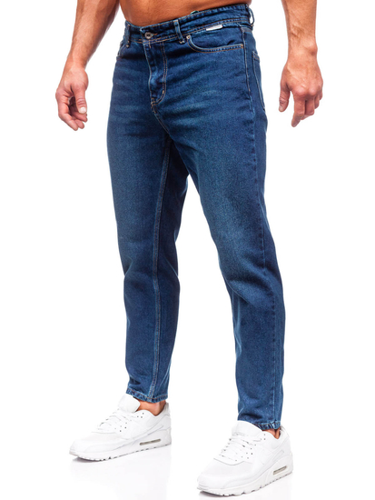 Тъмносини мъжки дънки regular fit Bolf GT21