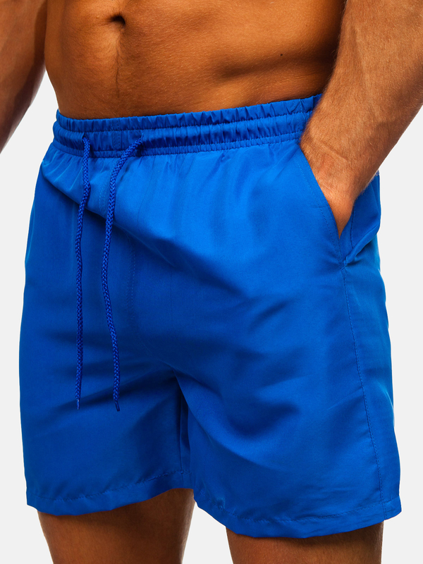 Сини мъжки бански панталони Bolf QD32