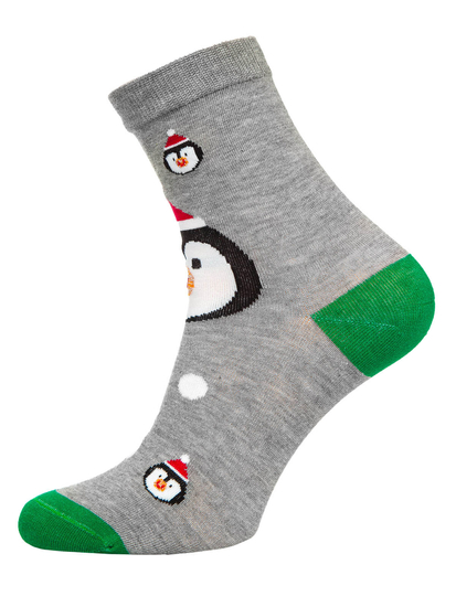 Рождествени дамски чорапи multikolor-2 Bolf M798-7P-1 7 PACK