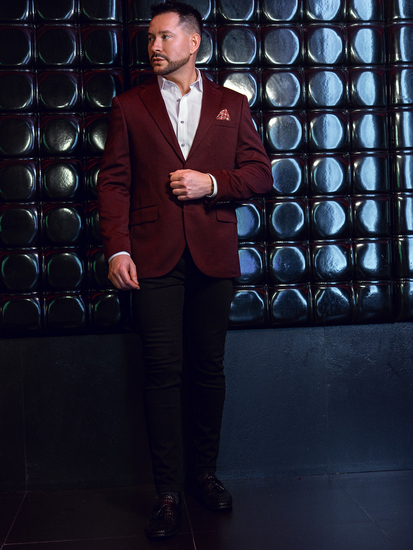 Бордо ежедневно мъжко яке Bolf 24401-1