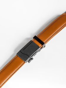 Мъжки кафяв кожен колан Bolf BL014-04