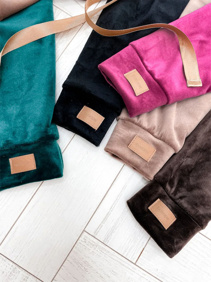 Зелен плюшен дамски комплект от две части Bolf 637