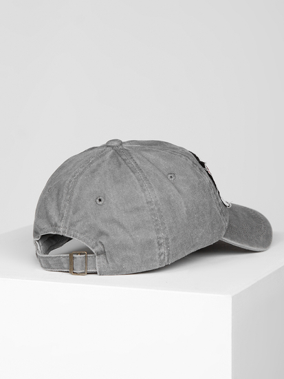 Сива шапка с козирка  Bolf CZ59