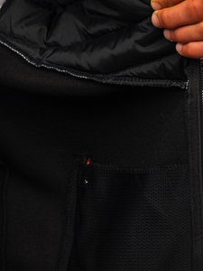 Тъмносиньо мъжко преходно яке Bolf KS2232