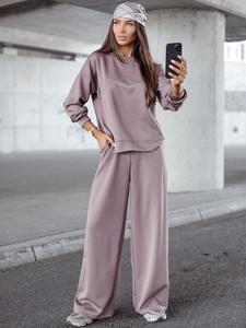 Дамски двуцветен спортен комплект капучино Bolf 821111