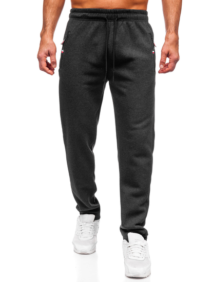 Мъжки спортен панталон антрацит Bolf JX6277