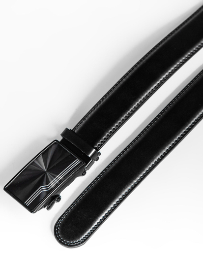 Мъжки кожен колан черен Bolf C003