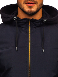 Мъжко преходно яке тъмносиньо Bolf 5985