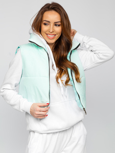 Ментов къс капитониран дамски елек Bolf 82330