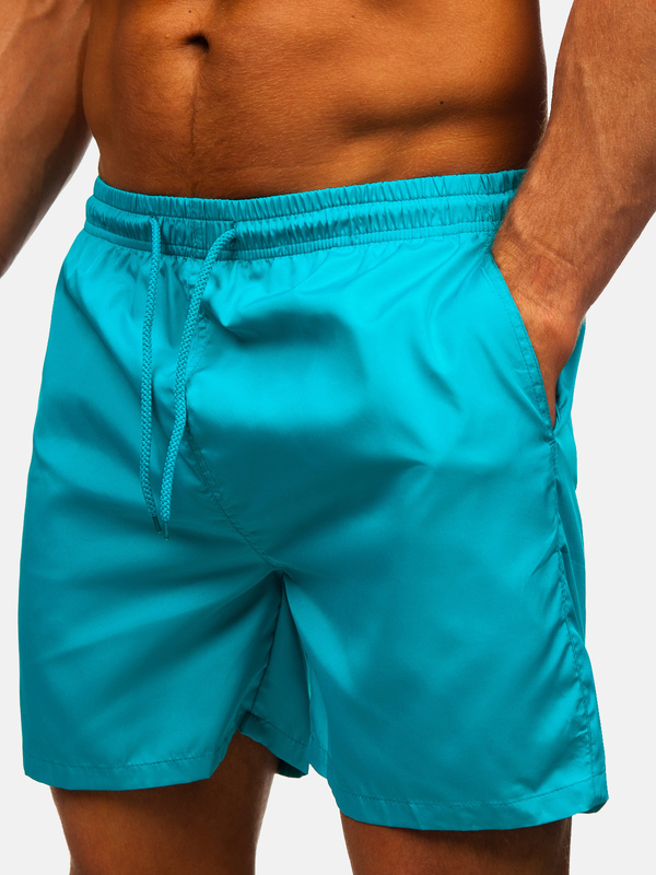 Сини мъжки бански шорти Bolf QD32