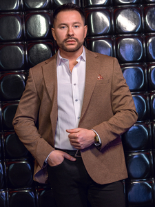 Кафяво ежедневно мъжко яке Bolf 24401-1