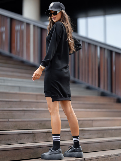 Дамска спортна рокля черна Bolf 524