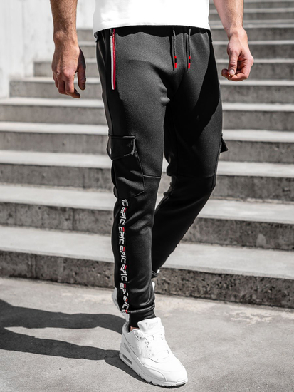 Черно мъжко карго долнище Bolf K10279A