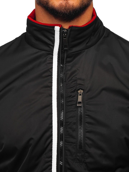 Мъжко преходно яке черно Bolf K01