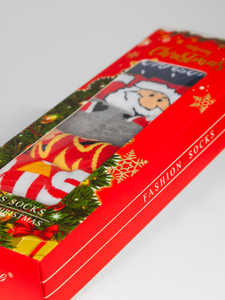 Празнични мъжки чорапи multikolor-2 Bolf M898-7P-1  7 PACK