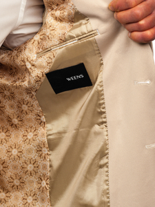 Бежово мъжко елегантно яке Bolf 022