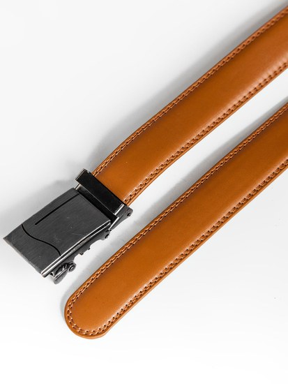 Мъжки кафяв кожен колан Bolf BL014-04