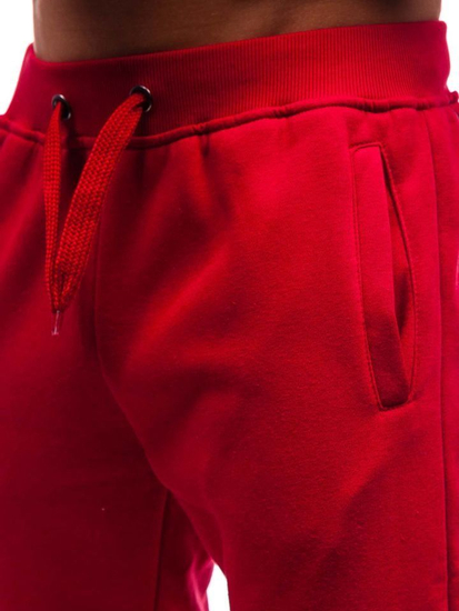 Мъжки джогъри в цвят бордо Bolf XW01