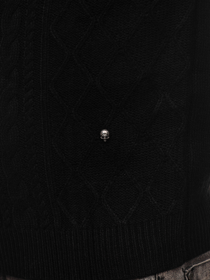 Черен мъжки пуловер Bolf MM6010