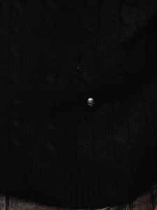 Черен мъжки пуловер Bolf MM6021