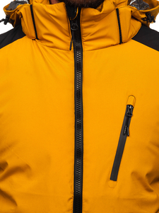 Камел мъжко зимно яке Bolf 6576