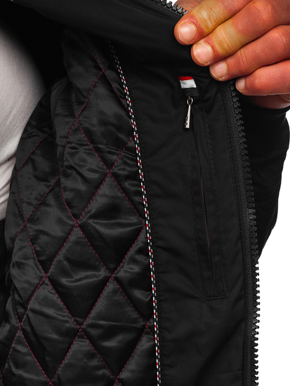 Мъжко преходно яке черно Bolf 1907