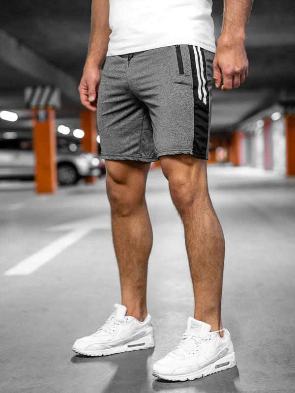 Графитови мъжки спортни къси панталони Bolf 68006A