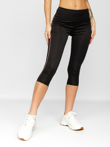 Черен дамски спортен комплект от две части Bolf XL012A1