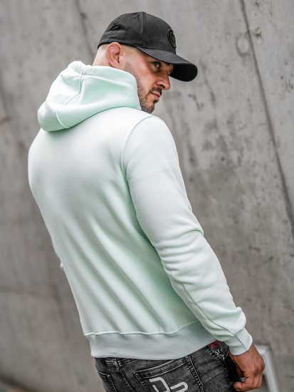 Ментов мъжки суитшърт с качулка с джоб тип кенгуру Bolf 2009A